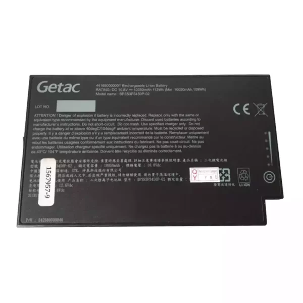 Oriģināls klēpjdatora Baterija GETAC BP3S3P3450P-01