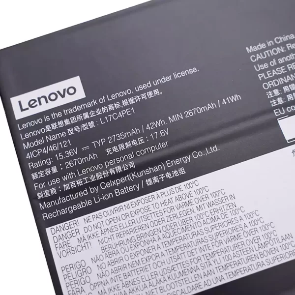 Oriģināls klēpjdatora Baterija LENOVO Yoga S730,Yoga S730-13IWL - Image 3