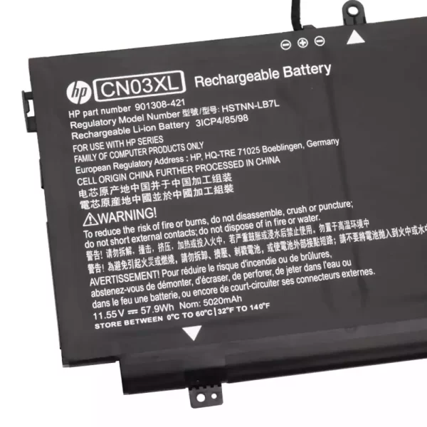 Oriģināls klēpjdatora Baterija HP CN03XL - Image 3
