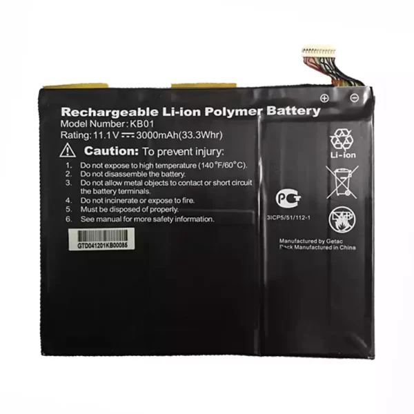 Oriģināls klēpjdatora Baterija Getac Gaution KB01