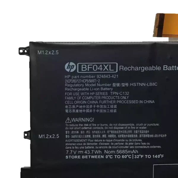Oriģināls klēpjdatora Baterija HP TPN-C132,HSTNN-LB8C,924843-421 - Image 3