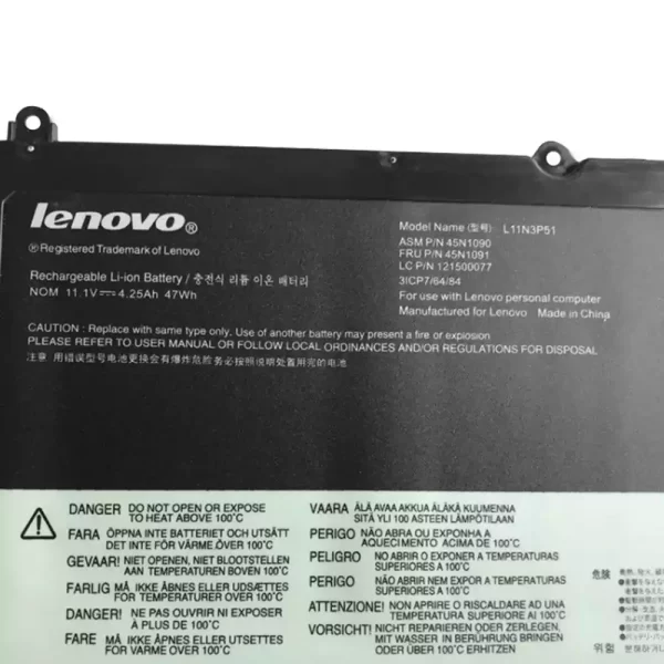 Oriģināls klēpjdatora Baterija LENOVO T430U,V490U,V590U - Image 2