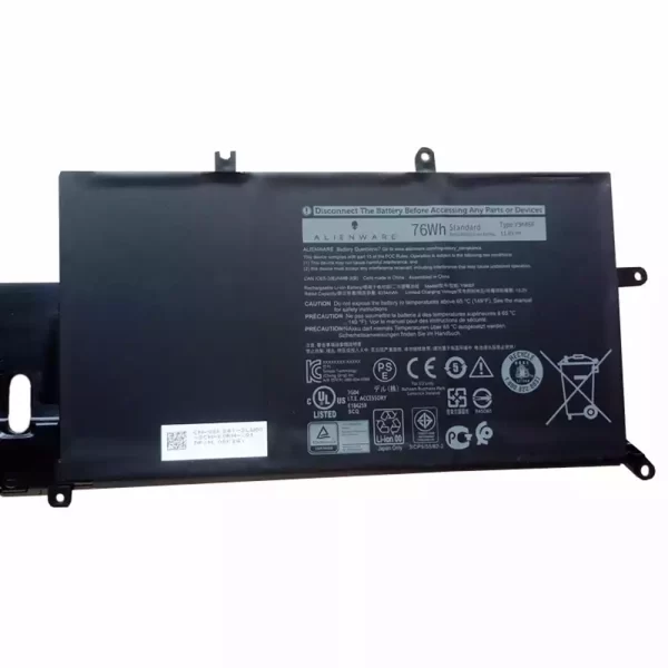 Oriģināls klēpjdatora Baterija DELL ALIENWARE M15 R2,ALIENWARE M17 R2 - Image 3