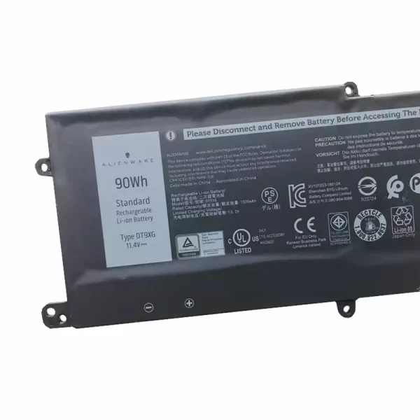 Oriģināls klēpjdatora Baterija DELL Alienware Area,Alienware Area-51m,ALWA51M,07PWXV - Image 3