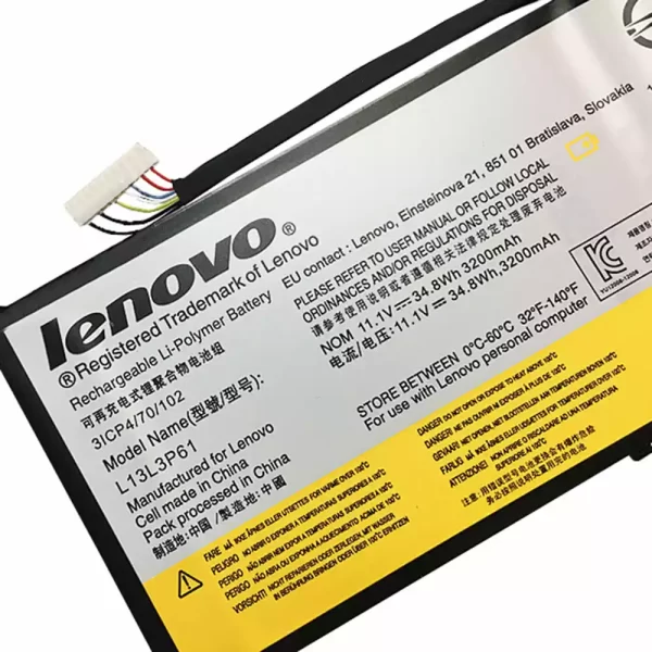 Oriģināls klēpjdatora Baterija LENOVO L13L3P61 - Image 3