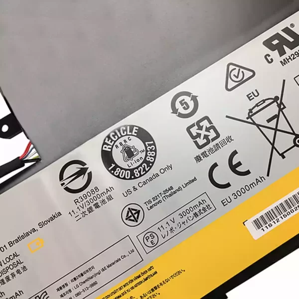 Oriģināls klēpjdatora Baterija LENOVO L13L3P61 - Image 4