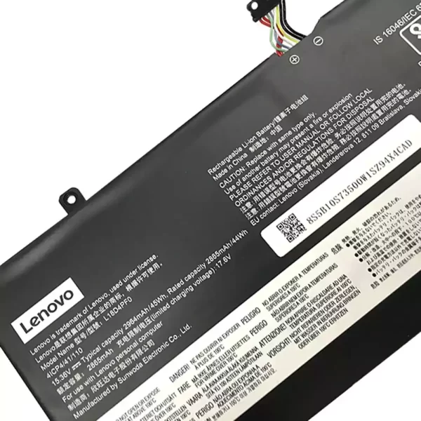 Oriģināls klēpjdatora Baterija LENOVO ThinkBook 13S-IWL,ThinkBook 14S, V540S - Image 3