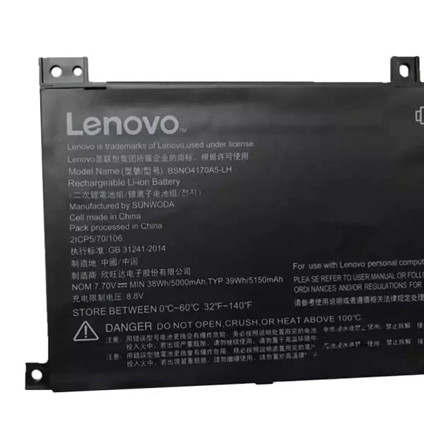 Oriģināls klēpjdatora Baterija LENOVO Miix 510-12IKB,Miix 520-12IKB - Image 3