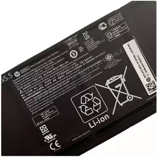 Oriģināls klēpjdatora Baterija HP HSTNN-DB9B L32749-005 - Image 3