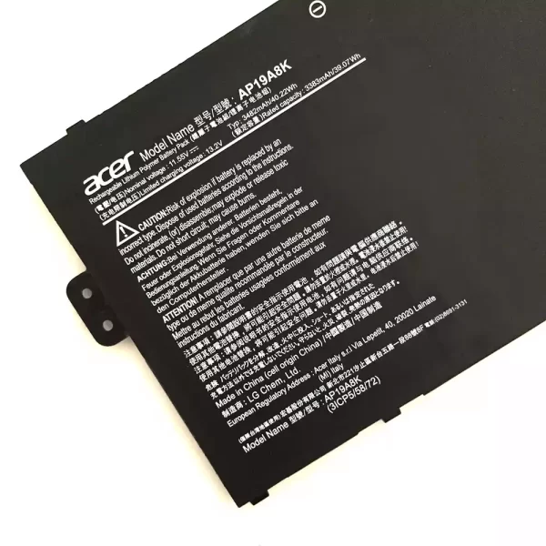 Oriģināls klēpjdatora Baterija Acer AP19A8K - Image 3