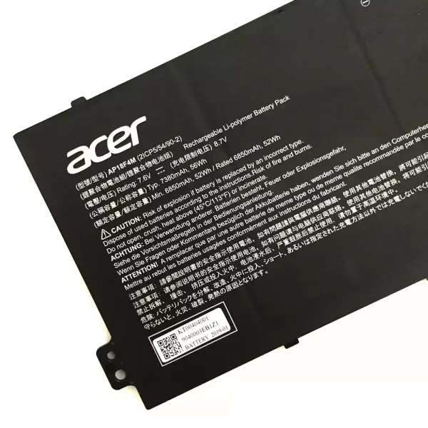 Oriģināls klēpjdatora Baterija Acer AP18F4M - Image 3