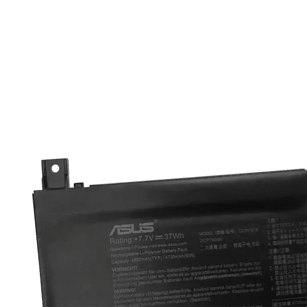 Oriģināls klēpjdatora Baterija ASUS C21N1818 - Image 3
