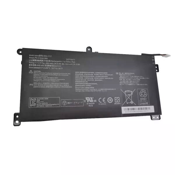 Oriģināls klēpjdatora Baterija Hasee SIMPLO SQU-1717,916QA108H