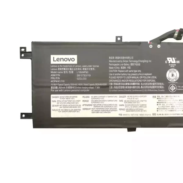 Oriģināls klēpjdatora Baterija LENOVO ThinkPad L13 - Image 3