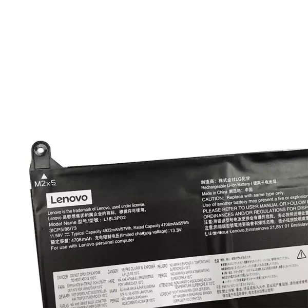 Oriģināls klēpjdatora Baterija LENOVO L18M3PG2 L18L3PG2 - Image 3