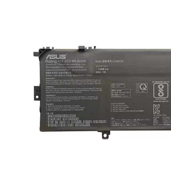 Oriģināls klēpjdatora Baterija ASUS UX331U UX331UAL UX331FAL - Image 3