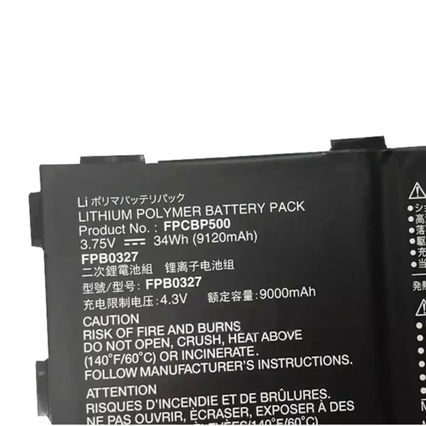 Oriģināls klēpjdatora Baterija FUJITSU FPCBP500,CP695045-01,FPB0327 - Image 3