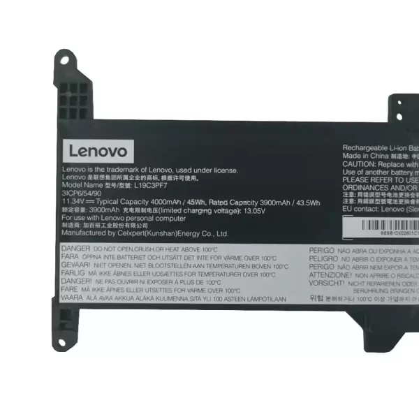 Oriģināls klēpjdatora Baterija LENOVO L19C3PF7 - Image 3