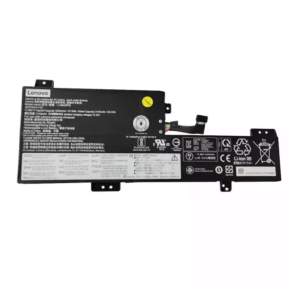 Oriģināls klēpjdatora Baterija LENOVO L19M3PF8 L19C3PF8