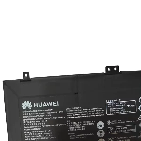 Oriģināls klēpjdatora Baterija HUAWEI Matebook 13,MateBook 13 AMD,MateBook 13 HN-W19L,MateBook 13 i7 - Image 3