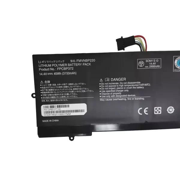 Oriģināls klēpjdatora Baterija FUJITSU Lifebook U772 - Image 3
