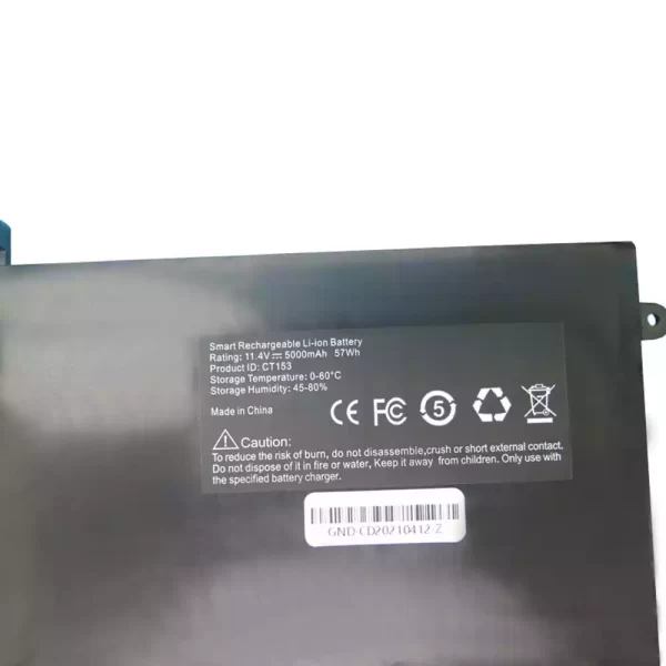 Oriģināls klēpjdatora Baterija CT153,BYONE 53B BU53 CU53 Notebook 15 - Image 2