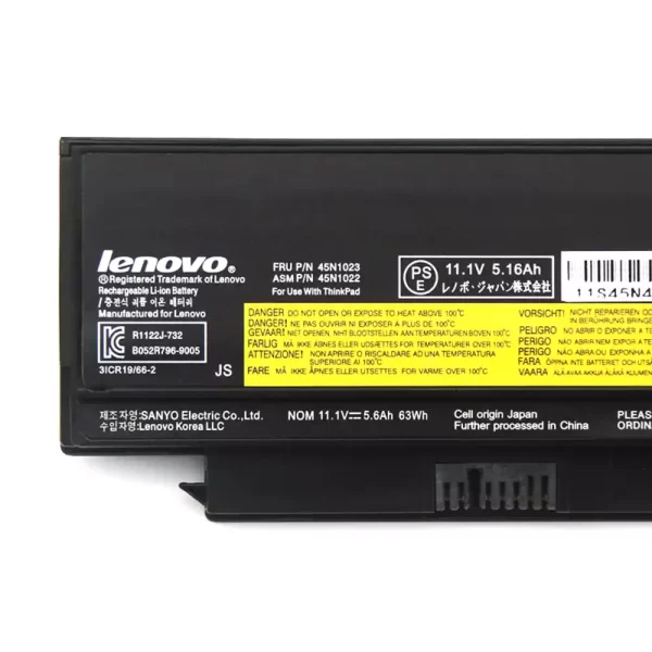 Oriģināls klēpjdatora Baterija LENOVO 45N1022 45N1023 45N1024 45N1025 - Image 3