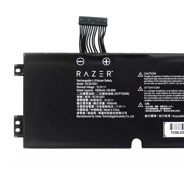Oriģināls klēpjdatora Baterija Razer Blade 15 Base 2020 - Image 3
