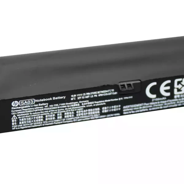 Oriģināls klēpjdatora Baterija HP SA03 TPN-I113 - Image 2