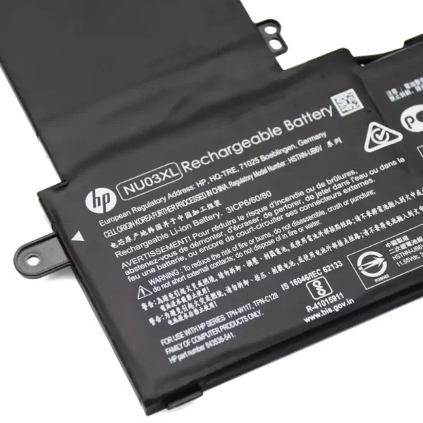 Oriģināls klēpjdatora Baterija HP NU03XL - Image 3