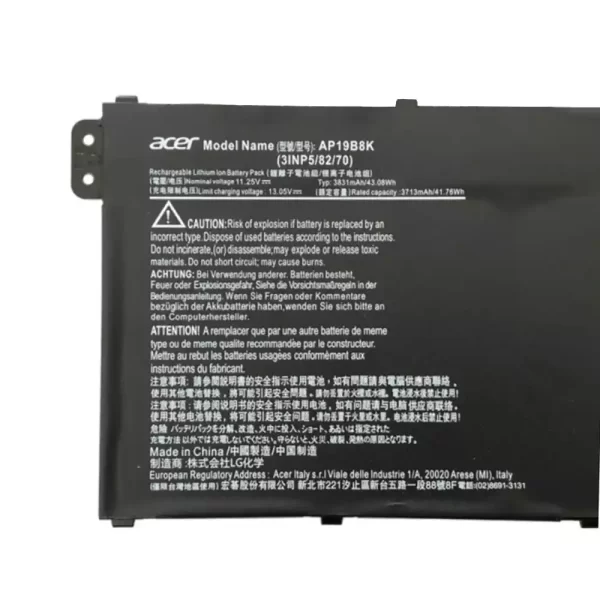 Oriģināls klēpjdatora Baterija ACER AP19B8K - Image 3