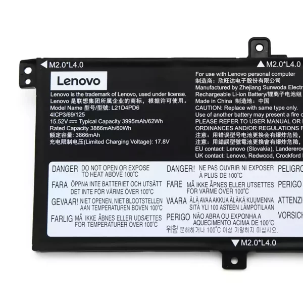 Oriģināls klēpjdatora Baterija LENOVO Thinkbook 14 G4+ IAP - Image 3