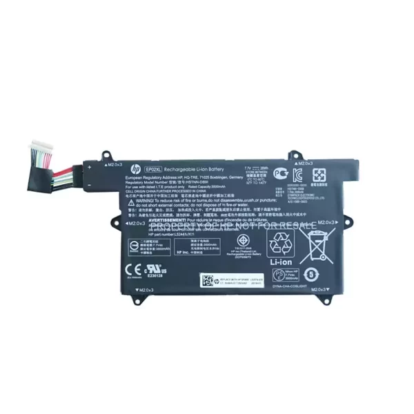 Oriģināls klēpjdatora Baterija HP EP02XL HSTNN-DB9I L52579-005