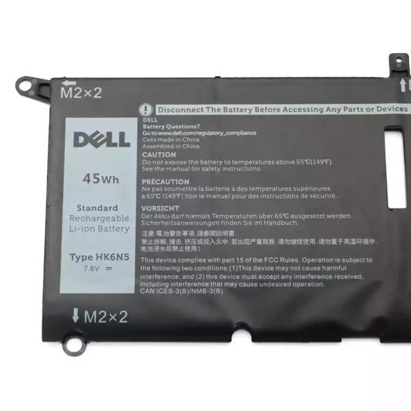 Oriģināls klēpjdatora Baterija DELL Inspiron 13 5000 5390 5391 7390 7391 7490 XPS 9370 9380 Latitude 3301 Latitude 3311 - Image 3