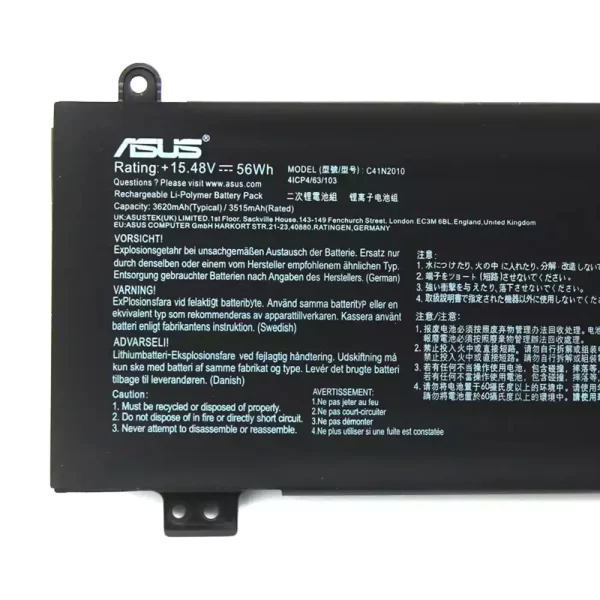 Oriģināls klēpjdatora Baterija ASUS C41N2010 - Image 3