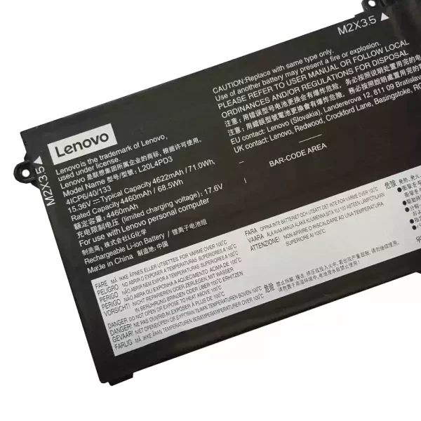 Oriģināls klēpjdatora Baterija LENOVO Legion Slim 7 15 Slim 7 Gen 6,ThinkBook 16p Gen 2 R9000X 2021R - Image 2