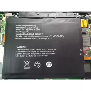 Oriģināls klēpjdatora Baterija PL2797140P*2S-1 odys winbook 13