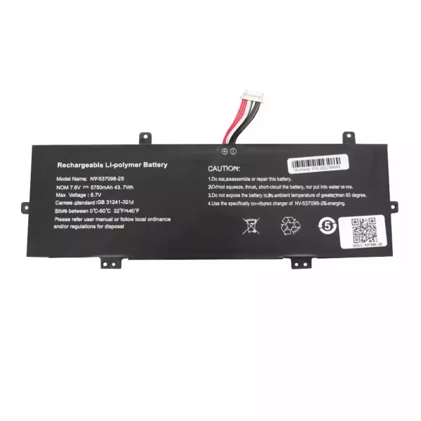 Oriģināls klēpjdatora Baterija NV-537098-2S