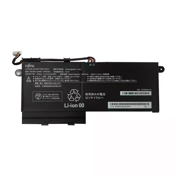 Oriģināls klēpjdatora Baterija Fujitsu FPB0354 CP794551-01 FPCBP579