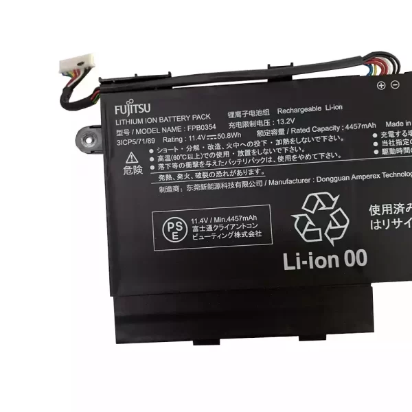 Oriģināls klēpjdatora Baterija Fujitsu FPB0354 CP794551-01 FPCBP579 - Image 3