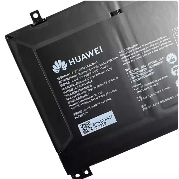 Oriģināls klēpjdatora Baterija HUAWEI MateBook13,WRTB-WFH9L,WRTB-WFH9F,WRTB-WFE9L WRT-W19 WRT-W09 HN-W19L - Image 3