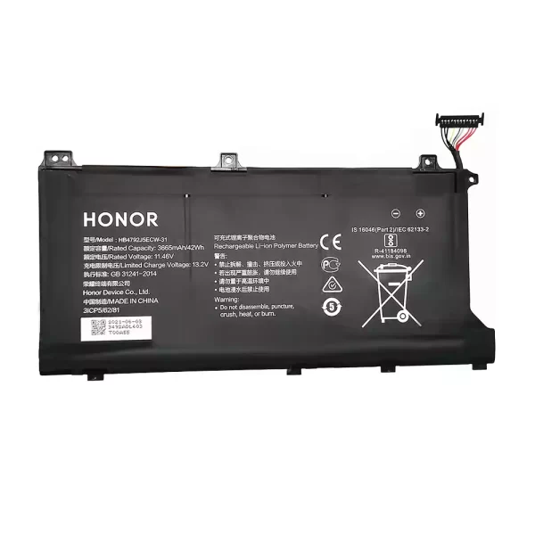 Oriģināls klēpjdatora Baterija HUAWEI HB4792J5ECW-31 HB4792J5ECW-31C