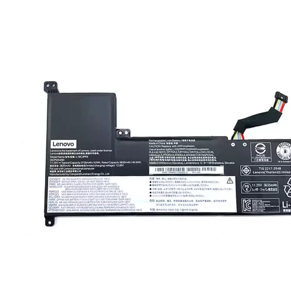 Oriģināls klēpjdatora Baterija LENOVO L19C3PF6 - Image 3