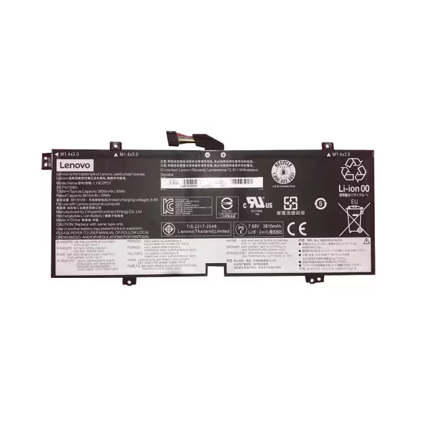 Oriģināls klēpjdatora Baterija LENOVO L19M2PD7 L19C2PD7 5B10X82537 SB10X82539