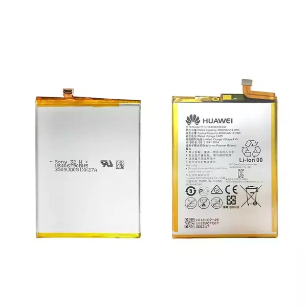 Oriģināls baterija HB396693ECW priekš Huawei Mate 8 - Image 2
