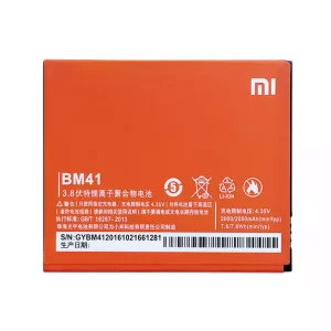 Oriģināls baterija BM41 priekš Xiaomi Redmi 1S Hongmi 1S