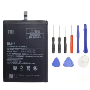 Oriģināls baterija BM47 priekš Xiaomi Redmi Hongmi 3,Redmi 3S,Redmi 3X,Redmi 3pro,Redmi 4X