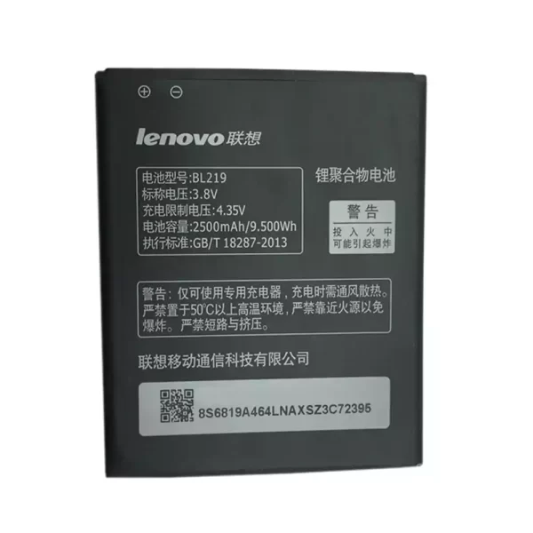 Oriģināls baterija BL219 priekš LENOVO S856,S860e,A916,A880,S810t