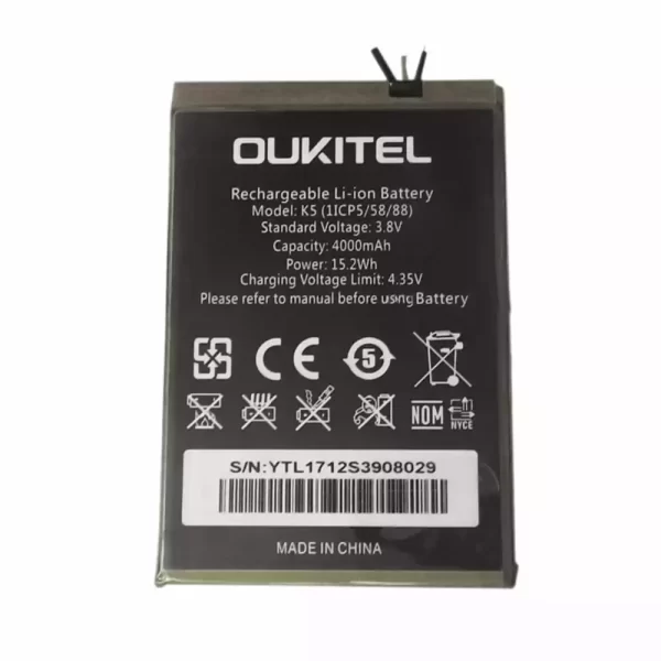 Oriģināls baterija priekš OUKITEL K5