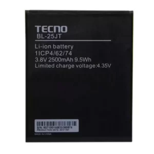 Oriģināls baterija priekš TECNO BL-25JT